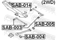 Control Arm-/Trailing Arm Bush