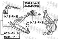 Control Arm-/Trailing Arm Bush