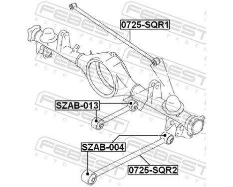 Control Arm-/Trailing Arm Bush, Image 2