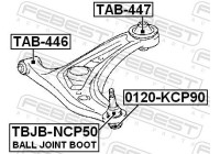 Control Arm-/Trailing Arm Bush