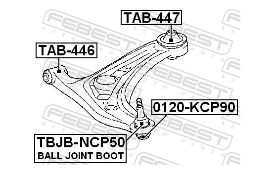Control Arm-/Trailing Arm Bush