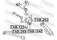 Control Arm-/Trailing Arm Bush