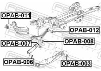 Control Arm-/Trailing Arm Bush