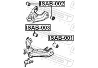 Control Arm-/Trailing Arm Bush