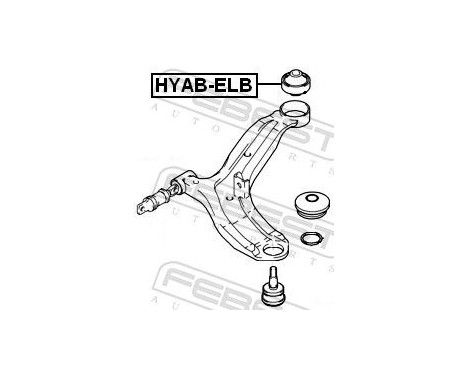 Control Arm-/Trailing Arm Bush, Image 3