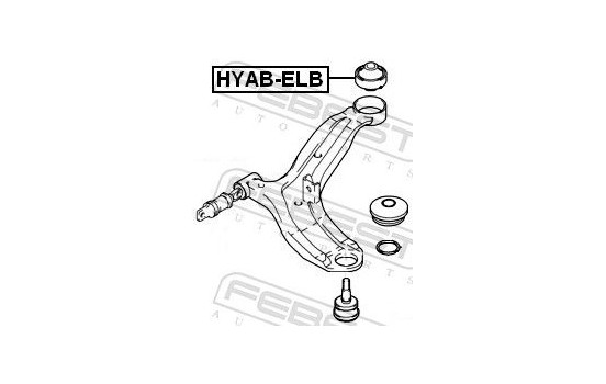 Control Arm-/Trailing Arm Bush, Image 3