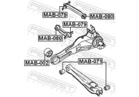 Control Arm-/Trailing Arm Bush