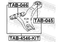 Control Arm-/Trailing Arm Bush