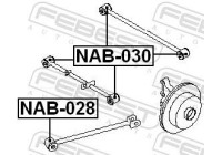 Control Arm-/Trailing Arm Bush