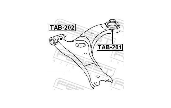 Control Arm-/Trailing Arm Bush