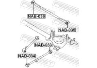 Control Arm-/Trailing Arm Bush