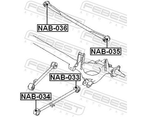 Control Arm-/Trailing Arm Bush