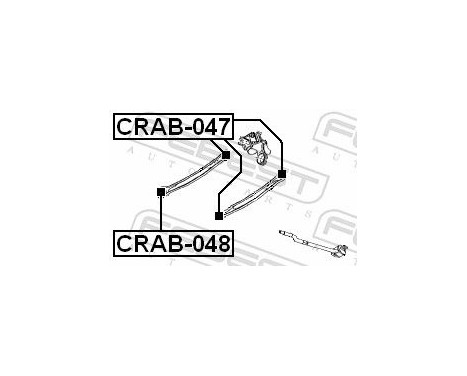 Control Arm-/Trailing Arm Bush, Image 2