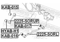 Control Arm-/Trailing Arm Bush