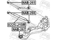 Control Arm-/Trailing Arm Bush