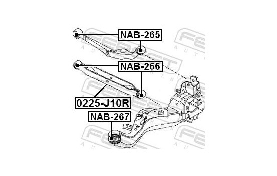 Control Arm-/Trailing Arm Bush