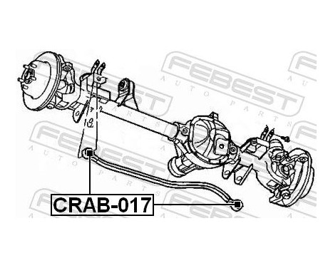 Control Arm-/Trailing Arm Bush, Image 2