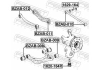Control Arm-/Trailing Arm Bush