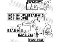 Control Arm-/Trailing Arm Bush