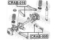 Control Arm-/Trailing Arm Bush