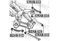Control Arm-/Trailing Arm Bush