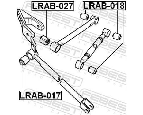 Control Arm-/Trailing Arm Bush, Image 2