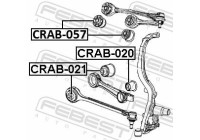 Control Arm-/Trailing Arm Bush