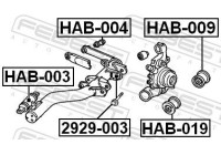 Control Arm-/Trailing Arm Bush