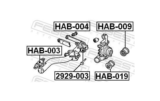 Control Arm-/Trailing Arm Bush