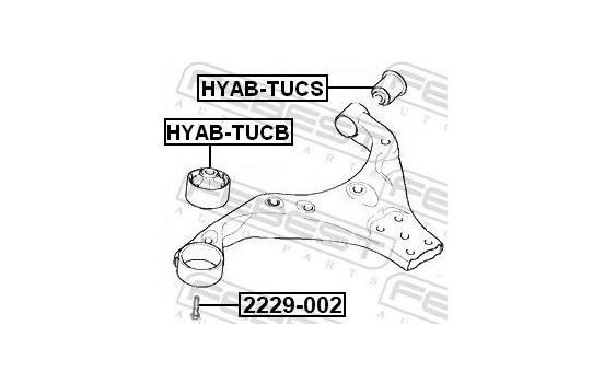 Control Arm-/Trailing Arm Bush