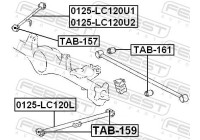Control Arm-/Trailing Arm Bush