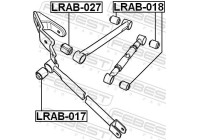 Control Arm-/Trailing Arm Bush