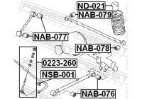 Control Arm-/Trailing Arm Bush