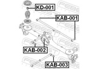 Control Arm-/Trailing Arm Bush