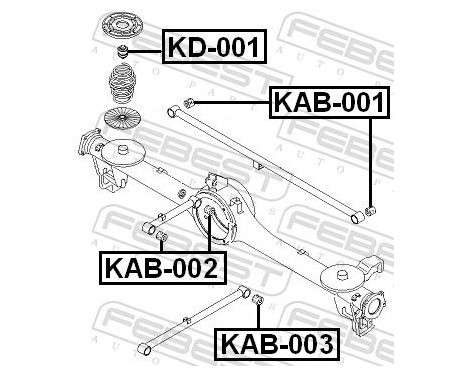 Control Arm-/Trailing Arm Bush