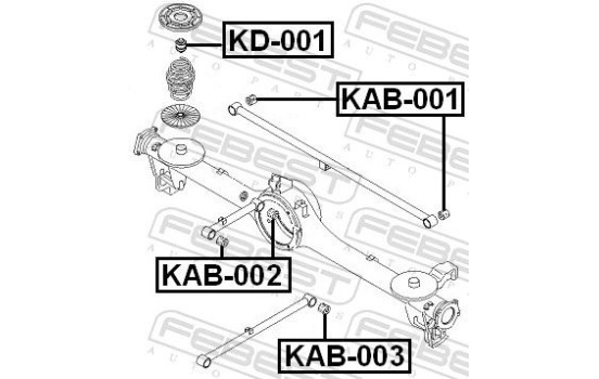 Control Arm-/Trailing Arm Bush