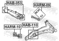 Control Arm-/Trailing Arm Bush