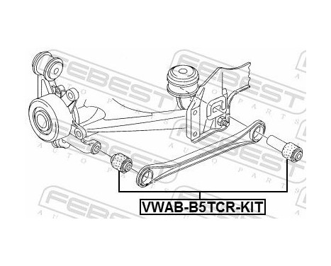 Control Arm-/Trailing Arm Bush, Image 2