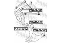 Control Arm-/Trailing Arm Bush