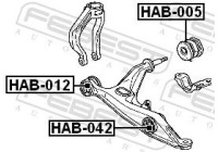 Control Arm-/Trailing Arm Bush