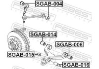 Control Arm-/Trailing Arm Bush