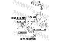 Control Arm-/Trailing Arm Bush