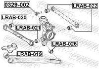 Control Arm-/Trailing Arm Bush