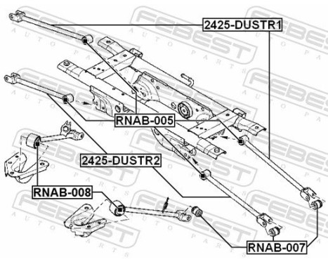 Control Arm-/Trailing Arm Bush