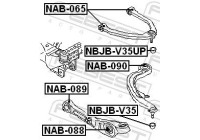 Control Arm-/Trailing Arm Bush