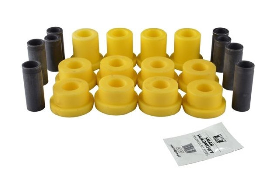 Mounting kit, rubber bearing control arm