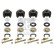 Repair Kit, axle beam 04347 FEBI, Thumbnail 2