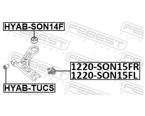 wishbone rubber, Image 2
