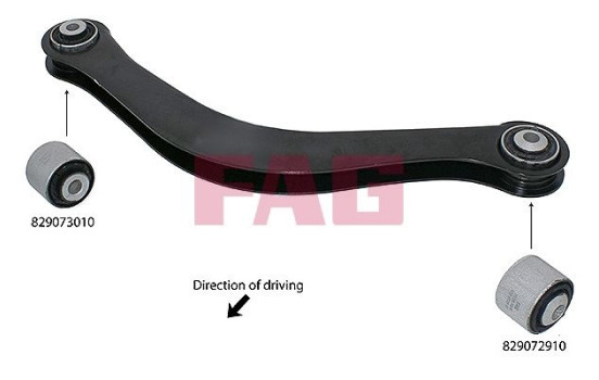Wishbone rubber