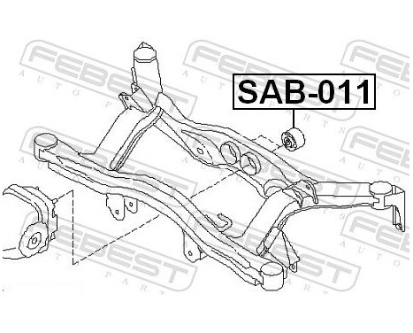 Montage, axle beam, Image 2